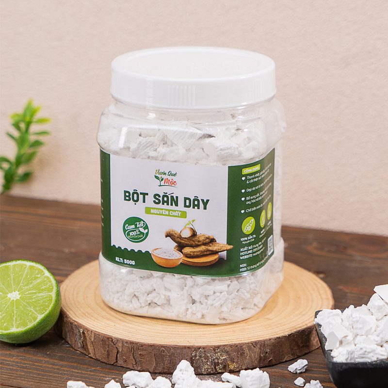 Bột Sắn Dây Nguyên Chất Vườn Quê Mộc