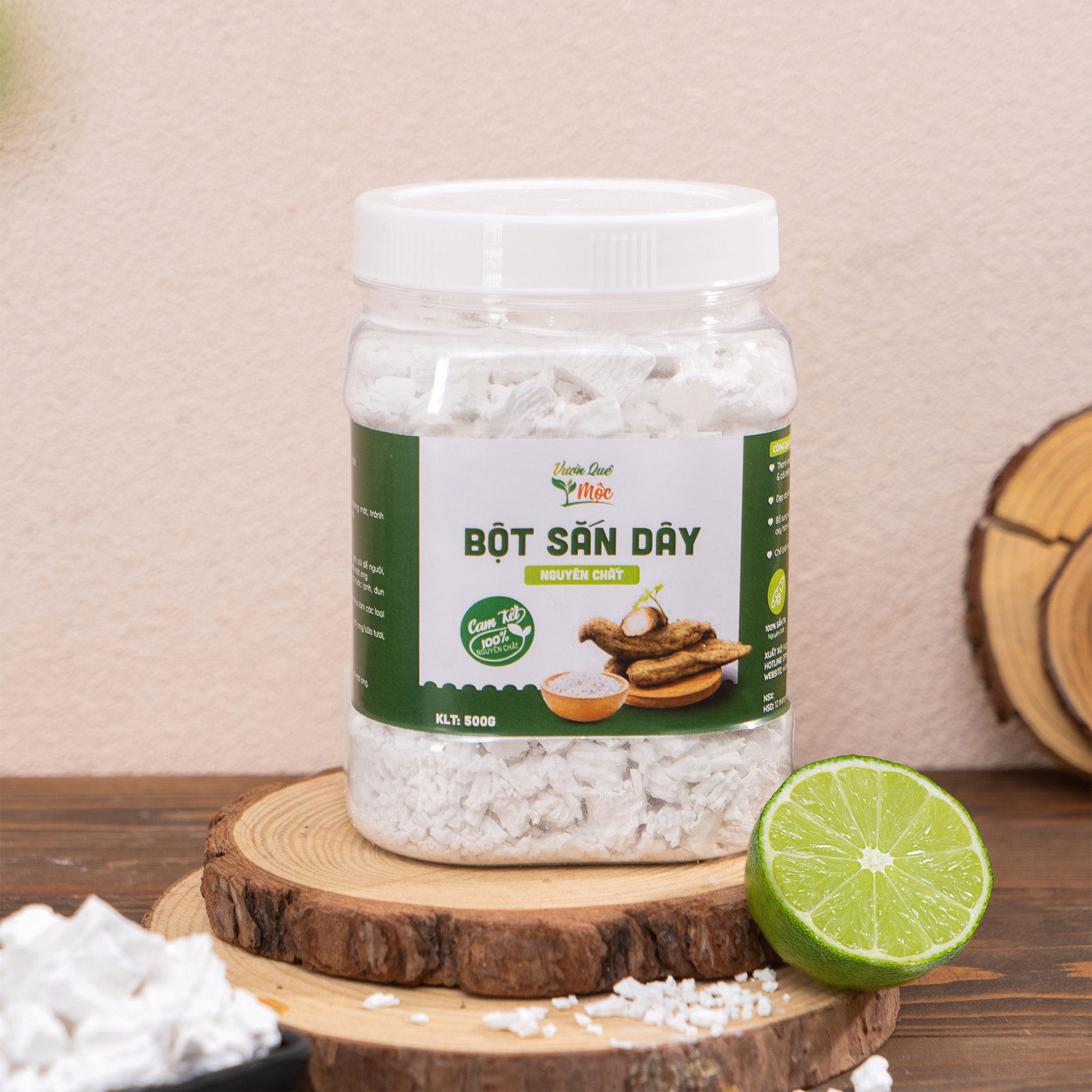 Bột Sắn Dây Nguyên Chất Vườn Quê Mộc