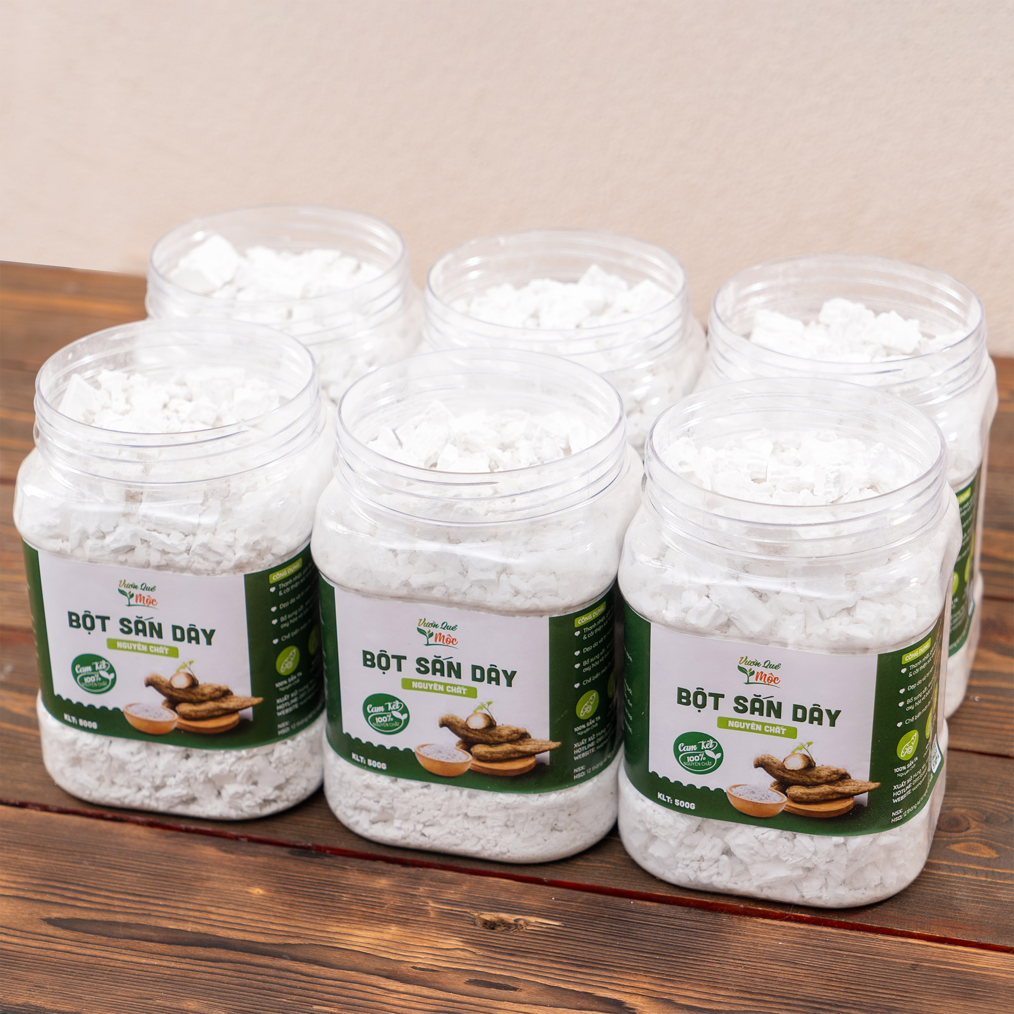 Bột Sắn Dây Nguyên Chất Vườn Quê Mộc