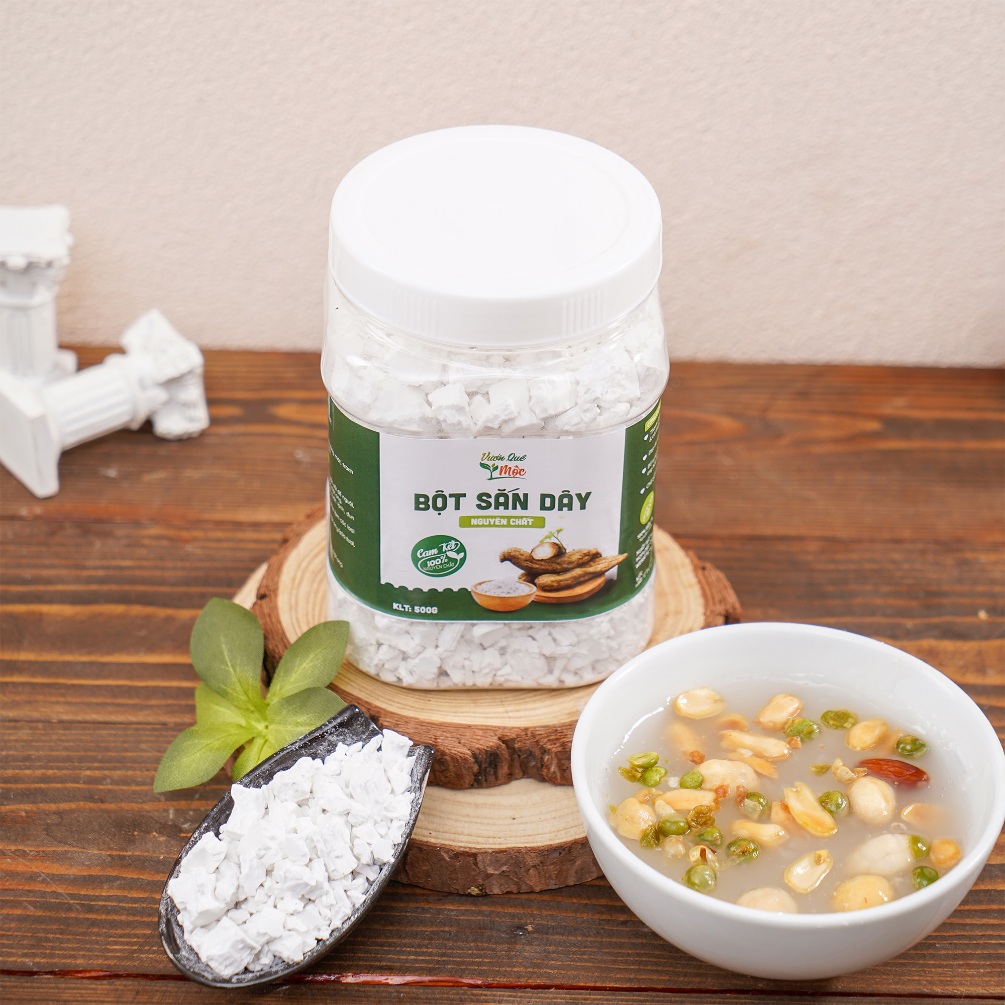 Bột Sắn Dây Nguyên Chất Vườn Quê Mộc
