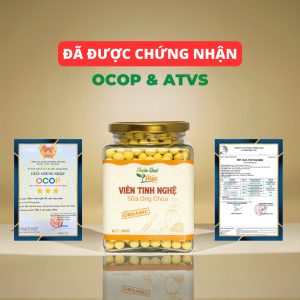 Viên Tinh Nghệ Sữa Ong Chúa Mật Ong