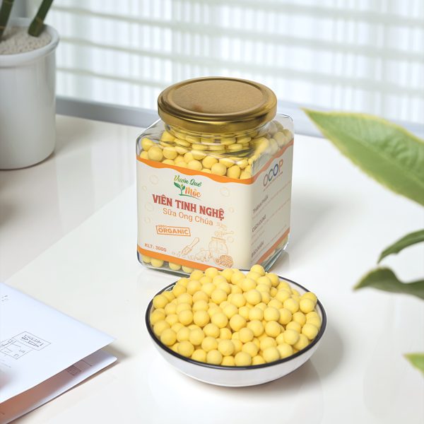 Viên Tinh Nghệ Sữa Ong Chúa Mật Ong