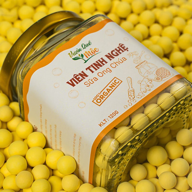 Viên Tinh Nghệ Sữa Ong Chúa Mật Ong