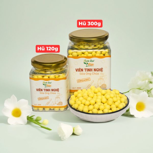 Viên Tinh Nghệ Sữa Ong Chúa Mật Ong