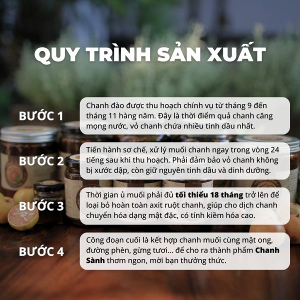 Chanh Sành Ủ Muối Mật Ong Thực Dưỡng
