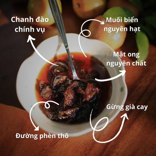 Chanh Sành Ủ Muối Mật Ong Thực Dưỡng