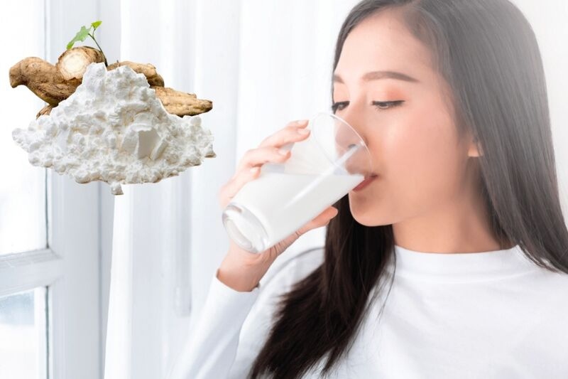 bột sắn dây nguyên chất giúp giải nhiệt